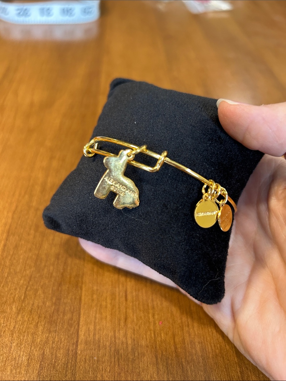 Alex & Ani Charm Bangle with Colorful Piñata Charm - Picture 3 of 4